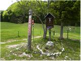 Stara Fužina - Planina Vodični vrh